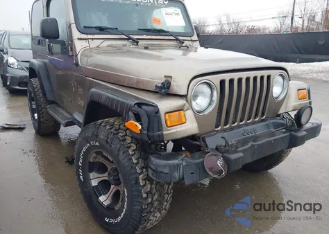 2004 Jeep Wrangler Sahara z USA, uszkodzony, nr VIN 1J4FA59S64P761731